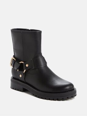 Guess Anina Moto Boots | Black | 6.5 l NWOB